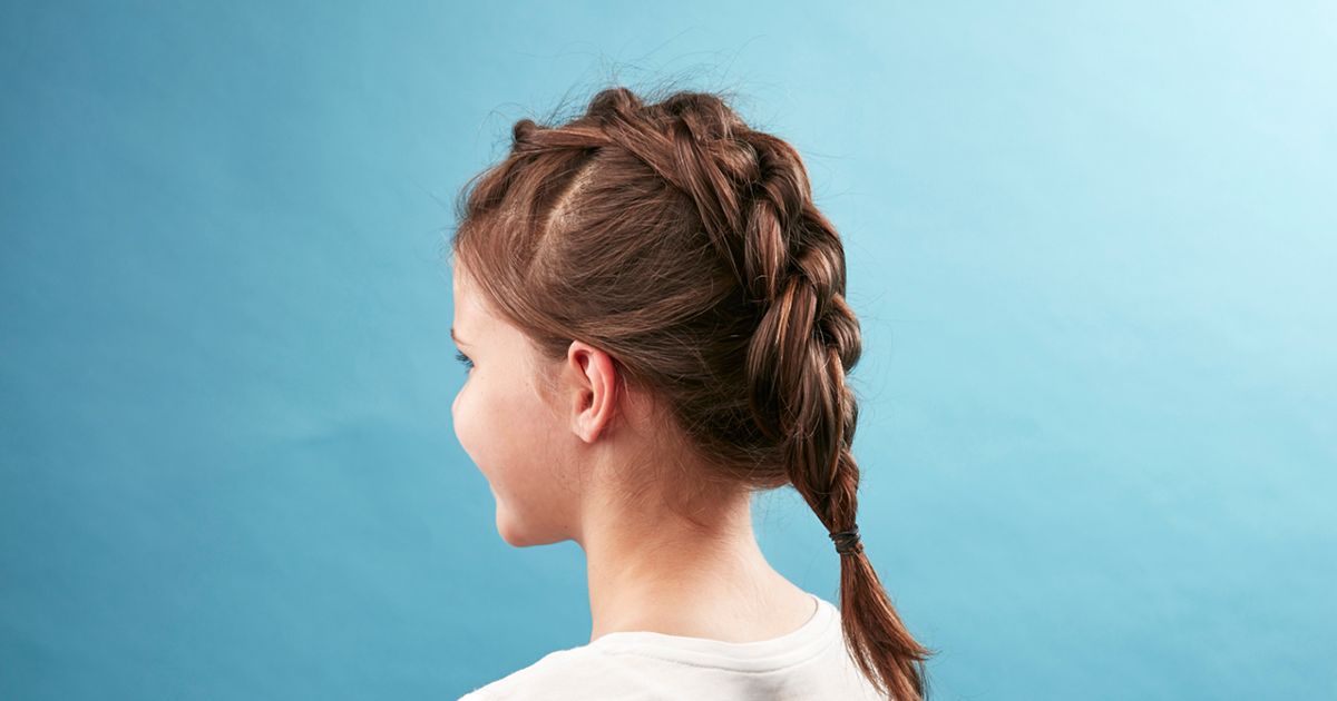 Kids' hair How to do a fourstrand knot braid Today's Parent