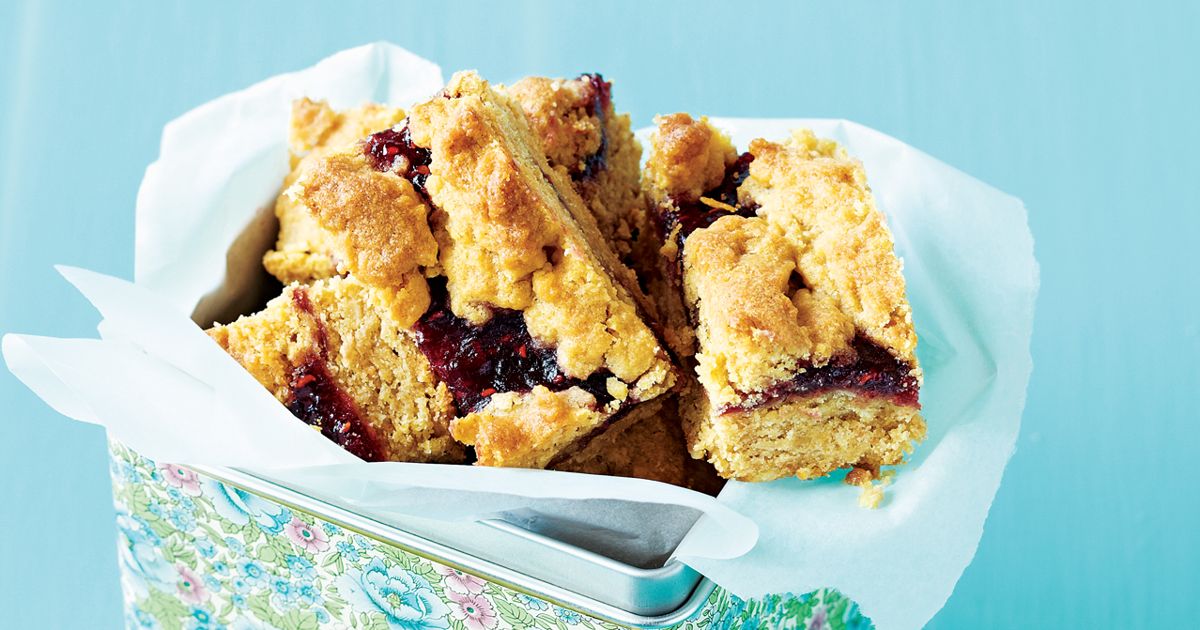 Peanut Butter and Jam Squares Today's Parent