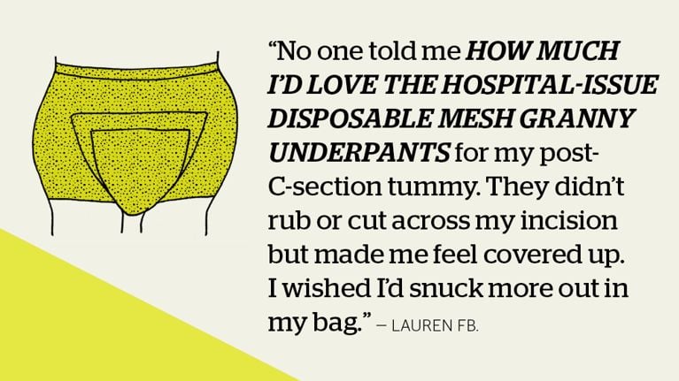 A LOVE LETTER TO MESH UNDIES At some point in your hospital birthing  experience, your nurses will give you a pair of underwear. No, it�