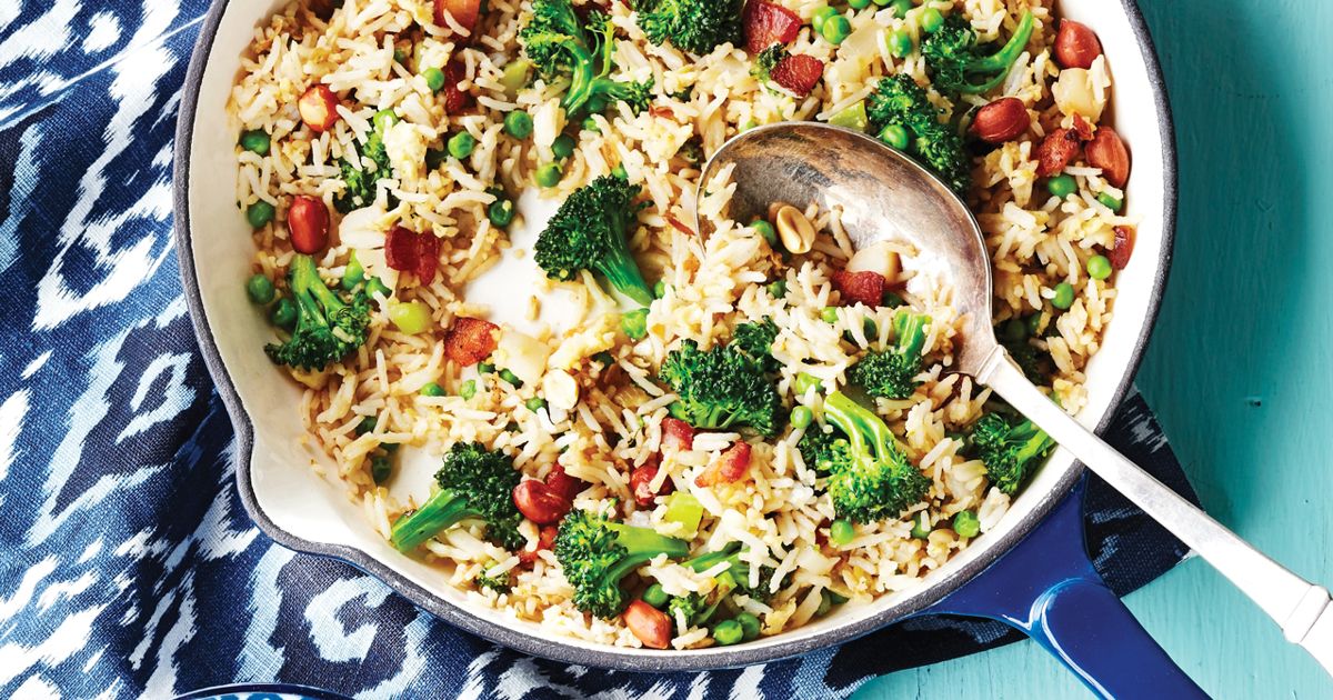 Broccoli and Bacon Fried Rice - Today's Parent