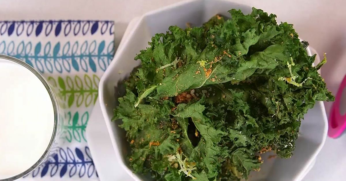 Kids recipes Dressedup Kale Chips Today's Parent