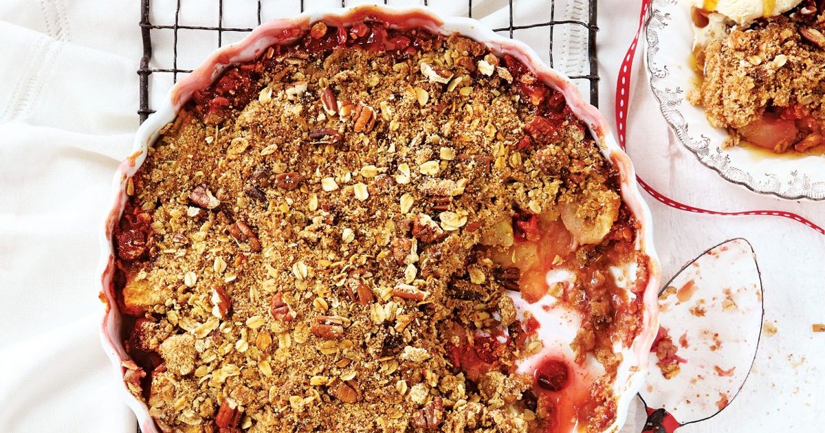 Maple Apple Cranberry Crumble - Today's Parent