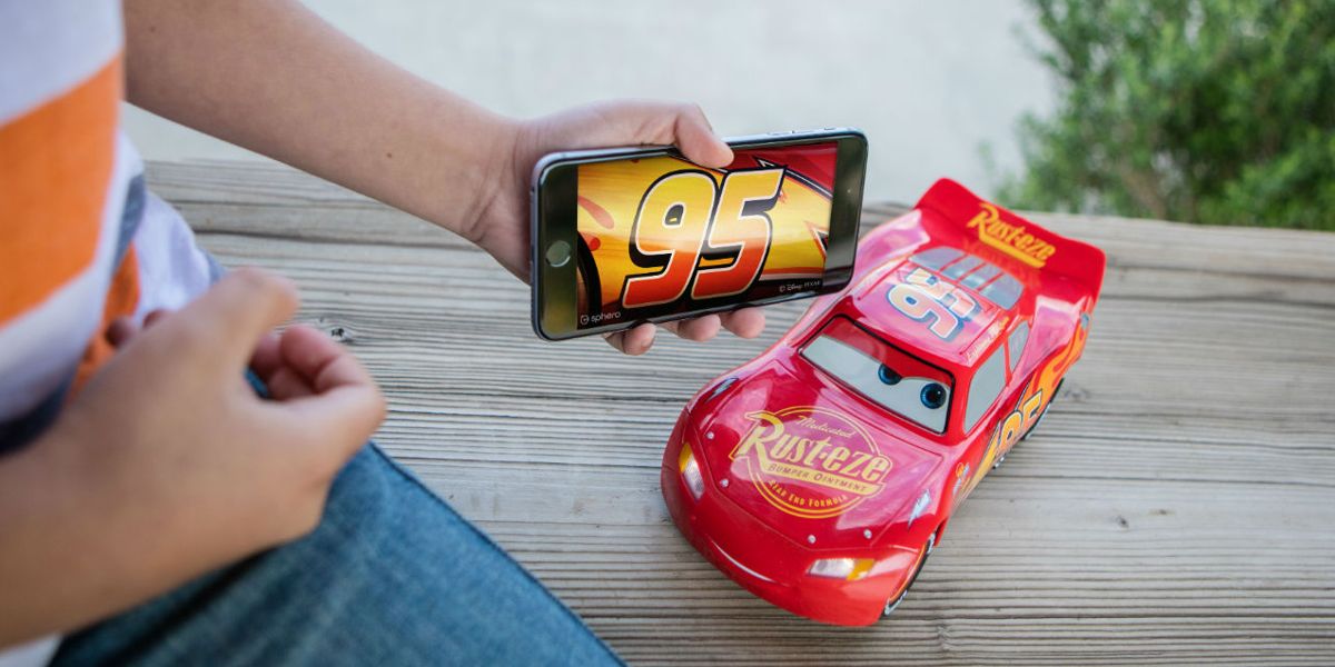 This Sphero Ultimate Lightning McQueen RC car is next level