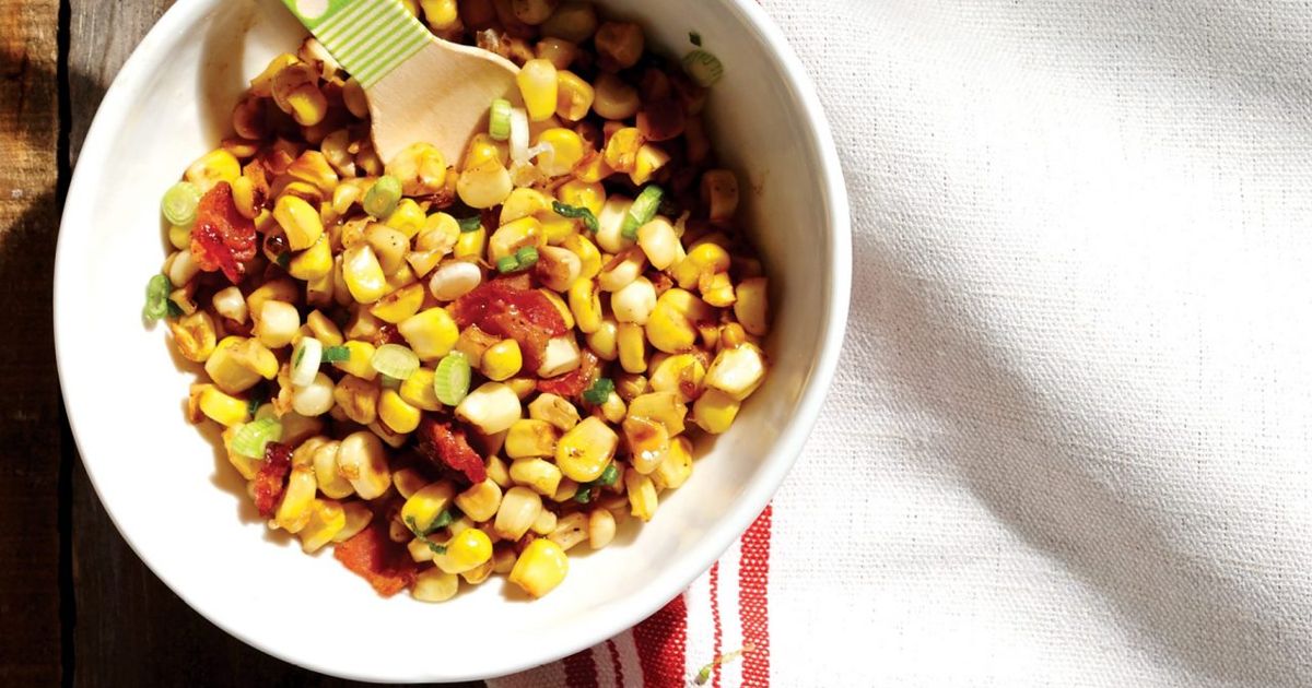 Corn and Bacon Hash recipe Today's Parent