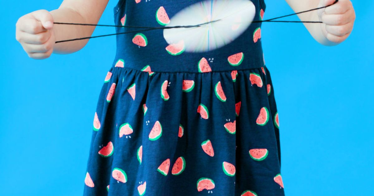 DIY fidget toy How to make a whirligig spinner Today's Parent