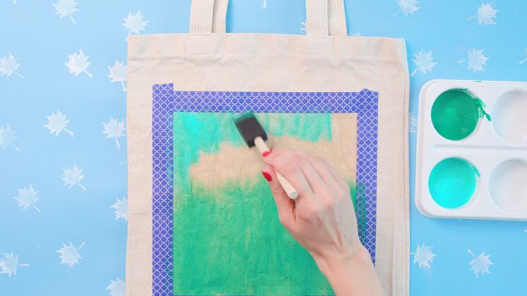 How to make a sun print tote bag