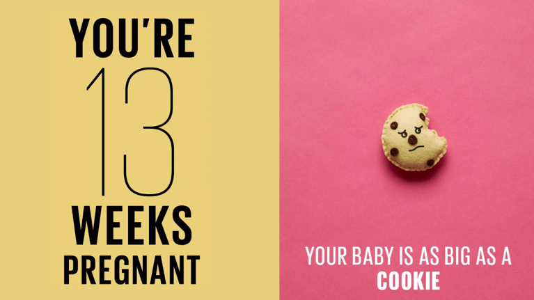 13 weeks pregnant