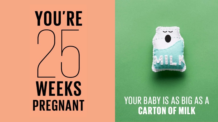 25 weeks pregnant