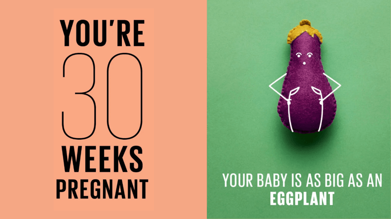 30 weeks pregnant
