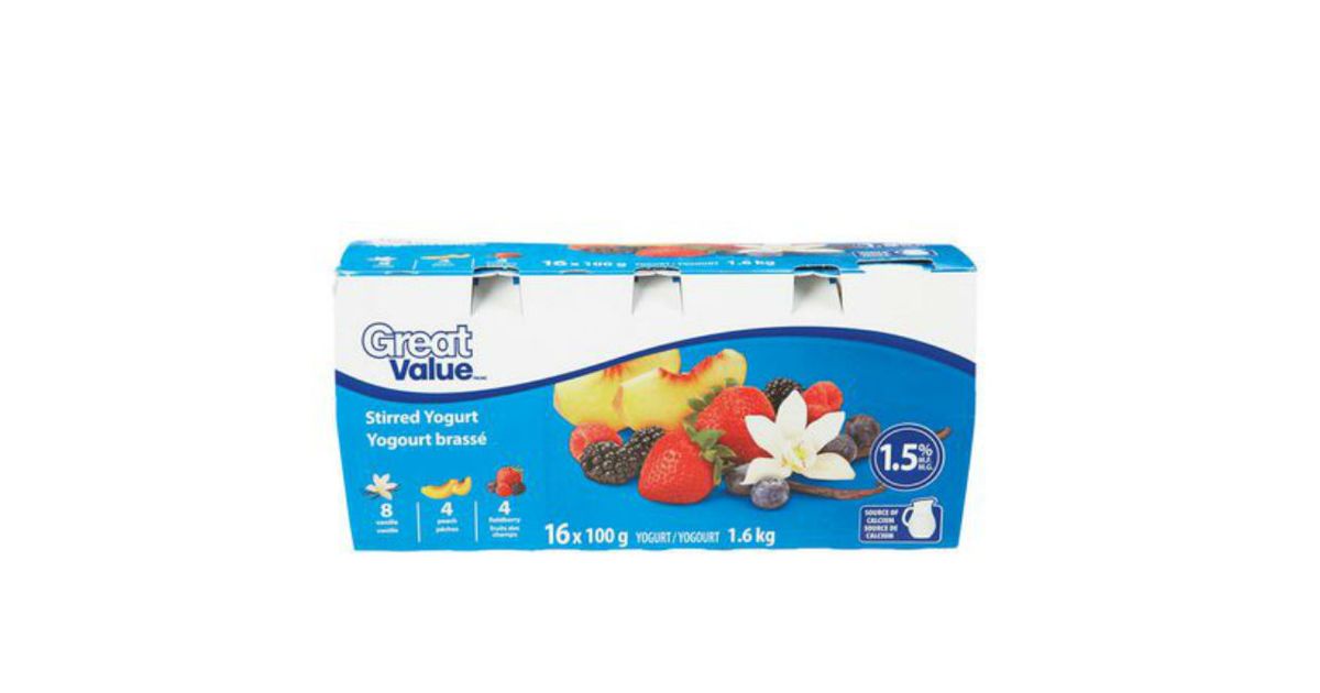 Review Great Value Stirred Yogurt Variety Pack Today's Parent