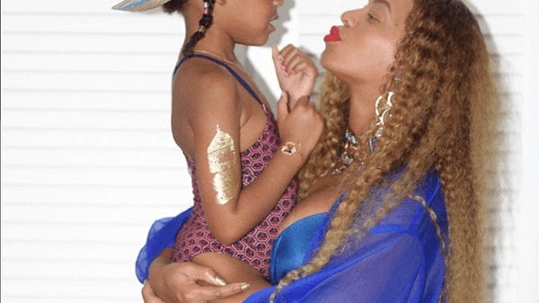 Beyonce and Blue Ivy