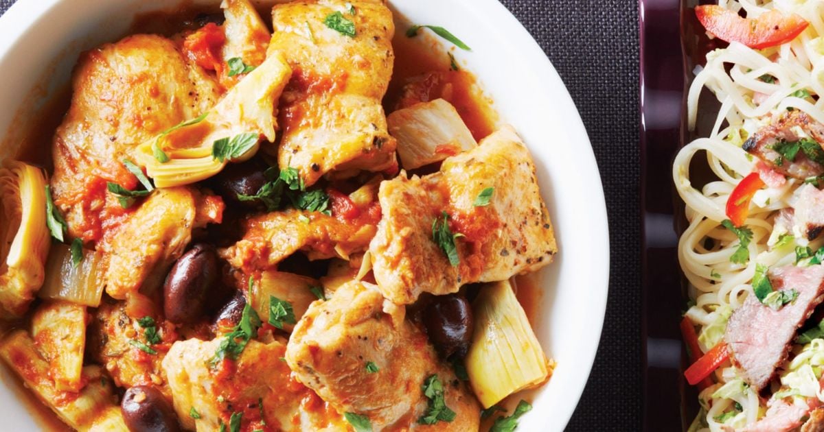 Mediterranean Braised Chicken Thighs Today's Parent