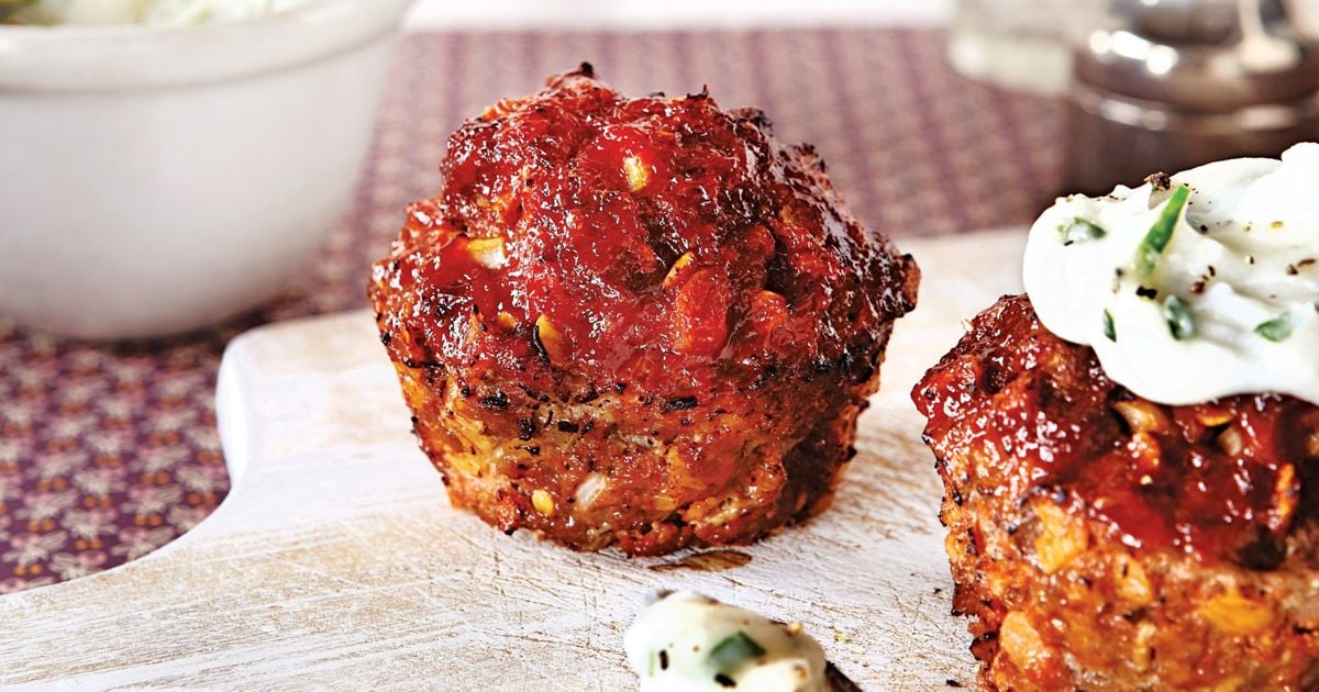 Oatmeal Meat Loaf Muffins with Horseradish Frosting Today's Parent