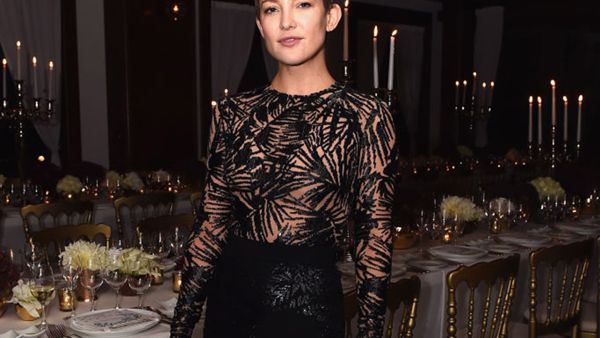 Actress Kate Hadson attends the Michael Kors And Vogue Japan Celebrate Kate Hudson's Work With Watch Hunger Stop In Support Of The World Food Programme on November 13, 2017 in Tokyo, Japan