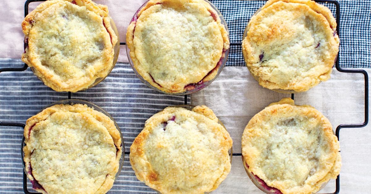 Mini Blueberry Pies that can be made in a muffin tin - Today's Parent