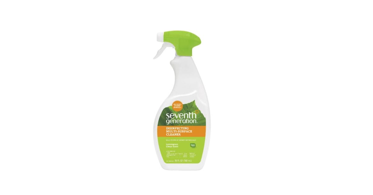 Review Seventh Generation Disinfecting MultiSurface Cleaner Today's
