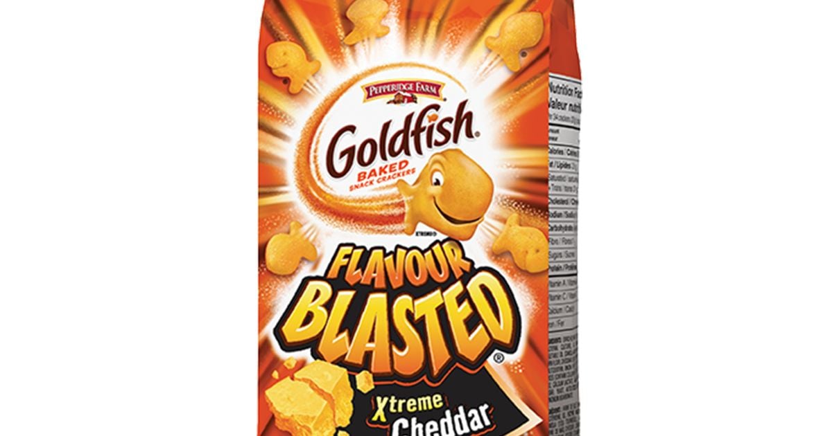 RECALL Goldfish Flavour Blasted Xtreme Cheddar Crackers Today's Parent
