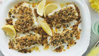 Chermoula Crumbled Cod