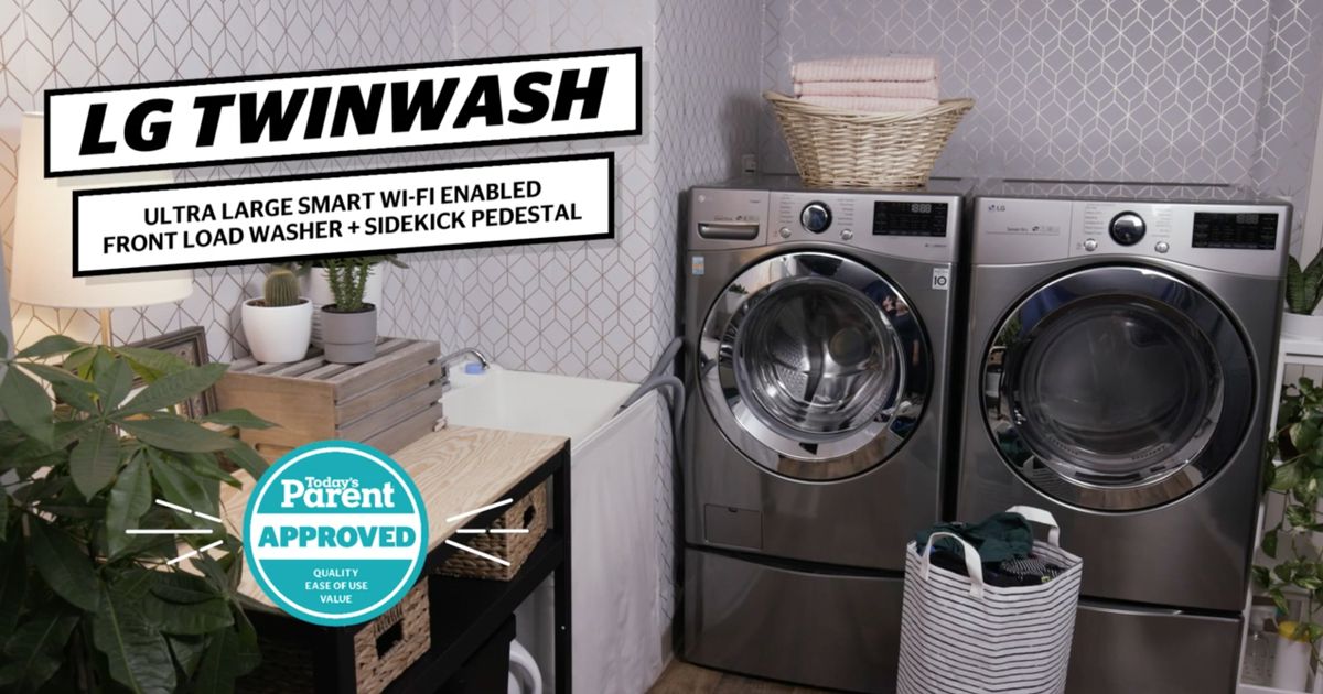 Video review LG TwinWash system Today's Parent