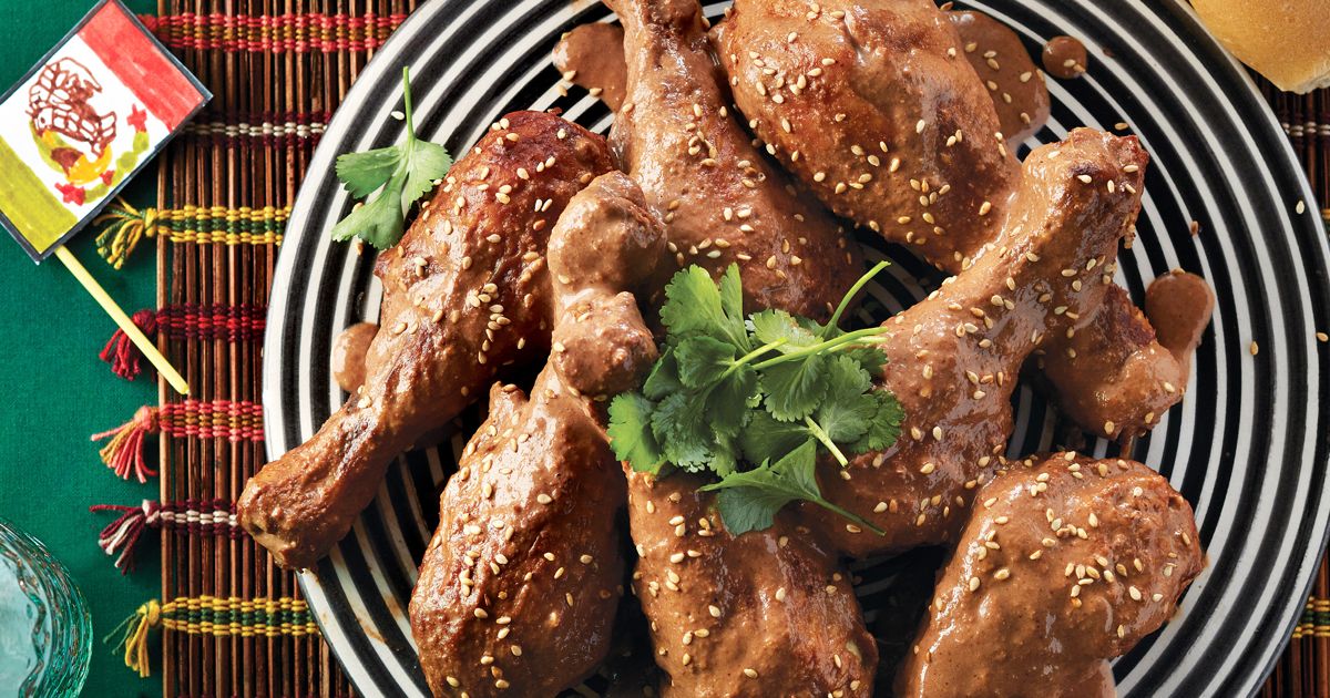 Mexican mole drumsticks - Today's Parent