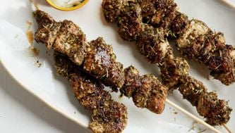 Chicken souvlaki