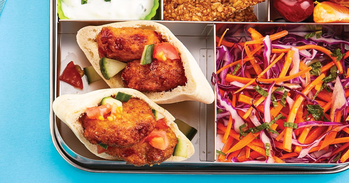 Red Pepper Falafel Cakes - Today's Parent