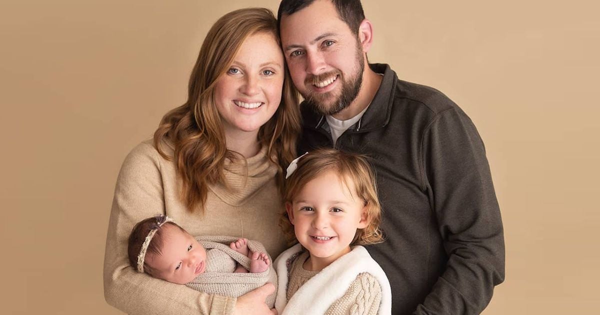 This baby was born in 2020 after spending 27 years as a frozen embryo