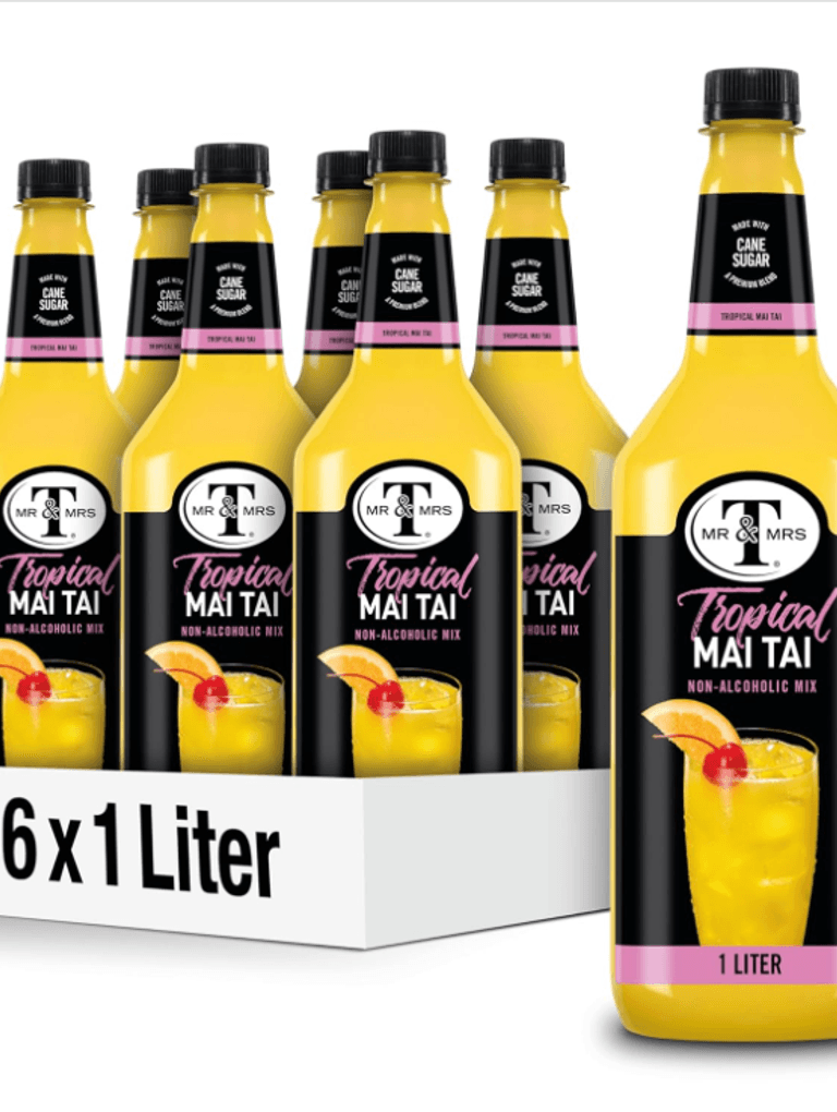 A pack of Mr & Mrs T Mai Tai Mix