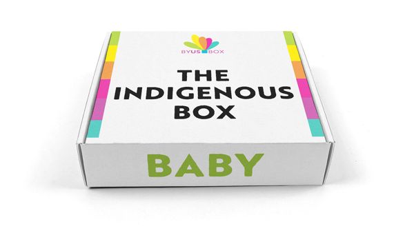 a photo of The Indigenous Box for kids from the company ByUs Box