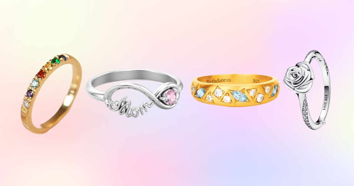 10K Solid Yellow Gold Forever Infinity CZ Ring – Dainty Minimalist Band By TILO JEWELRY (Made In USA) - View #5