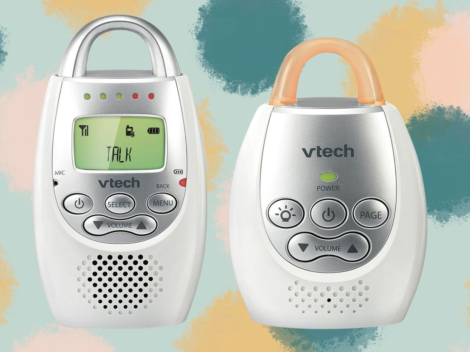 Parent Unit Dm221 Baby Monitor Audio VTech DM221-2 Set 1,000ft