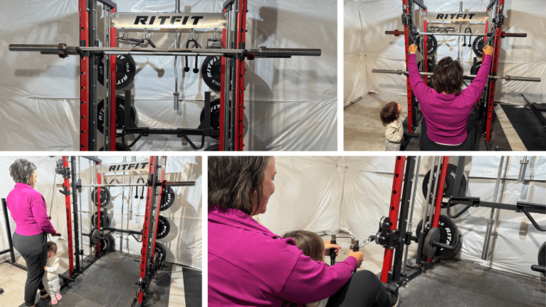 The RitFit M1 PRO Smith Machine Home Gym Review: The Stability And Motivation For Every Mom Hoping To Get Stronger