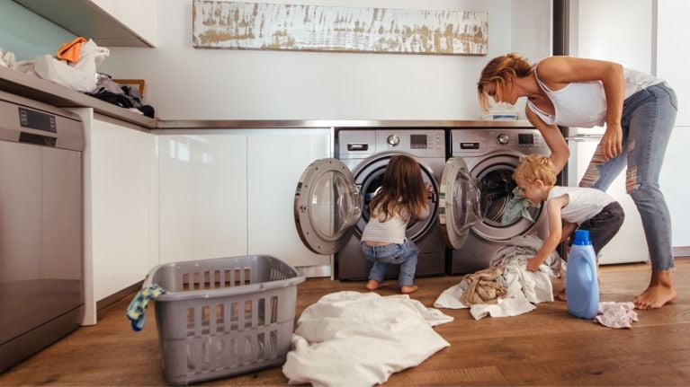 🧺 10 Easy Tips to Tame the Laundry Mountain 1. Use Multi-Bin Hampers Sort by lights, darks, towels, and delicates as you go—no sorting scramble on laundry day. 2. Create Drop Zones Put a laundry basket in every bedroom or bathroom. No more scavenger hunts for socks. 3. Wash Smaller Loads Often Quick wins beat marathon laundry days. Fewer clothes = faster folding. 4. Group Similar Items Wash socks with socks and towels with towels to make folding a breeze. 5. Know Your Water Temps Hot for towels and sheets, cold for darks and delicates. When in doubt, read the label. 6. Shake Clothes Before Drying A quick shake post-spin helps fabrics dry faster and with fewer wrinkles. 7. Fold Straight into the Basket No pitstops on the couch. Fold, carry, put away—done! 8. Give Everyone a Job Even toddlers can sort by colour. Teens? Time for laundry independence! 9. Make It a Routine Assign laundry days or tie it to existing habits (like bedtime routines). 10. Keep It Lean Fewer clothes = fewer loads. Edit closets seasonally to stay ahead.