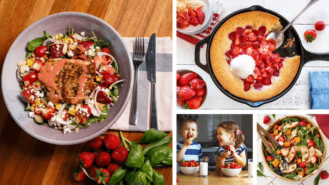 All About Strawberries: 10 Nutritious and Delicious New Recipes