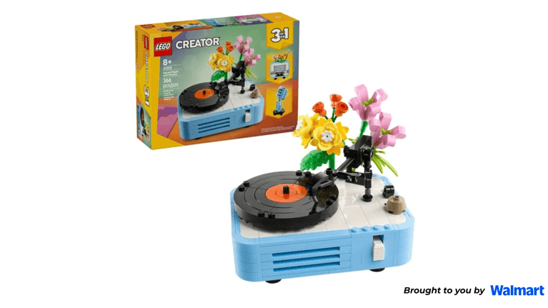 LEGO Creator 3 in 1 Record Player with Flower