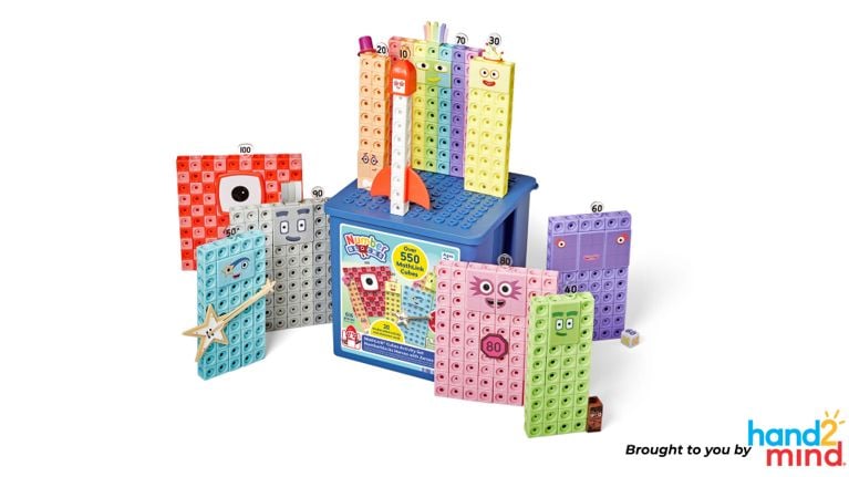 MathLink® Cubes Activity Set Numberblocks® Heroes with Zeroes