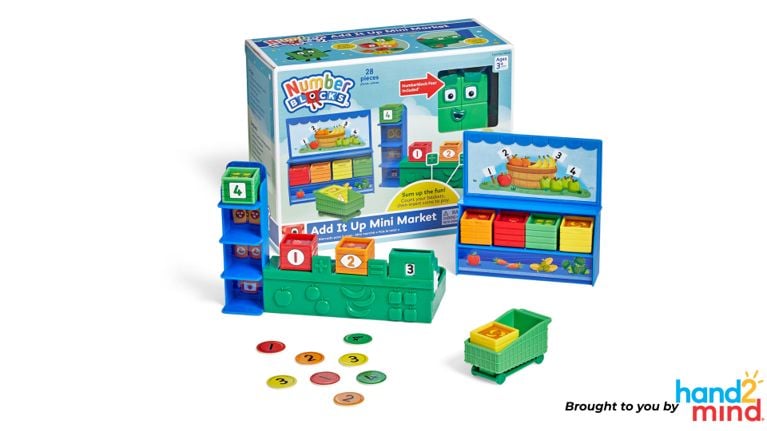 Numberblocks® Add It Up Mini Market Figure Playset