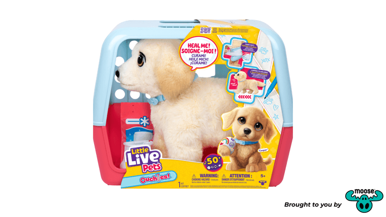 Little Live Pets Cooper Retriever puppy toy