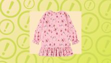 Souris Mini Pink Nightgown with Holiday Print Recalled Due To Flammability Hazard
