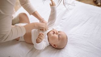 You're Not Imagining It, Your Baby Is Trying To Help You