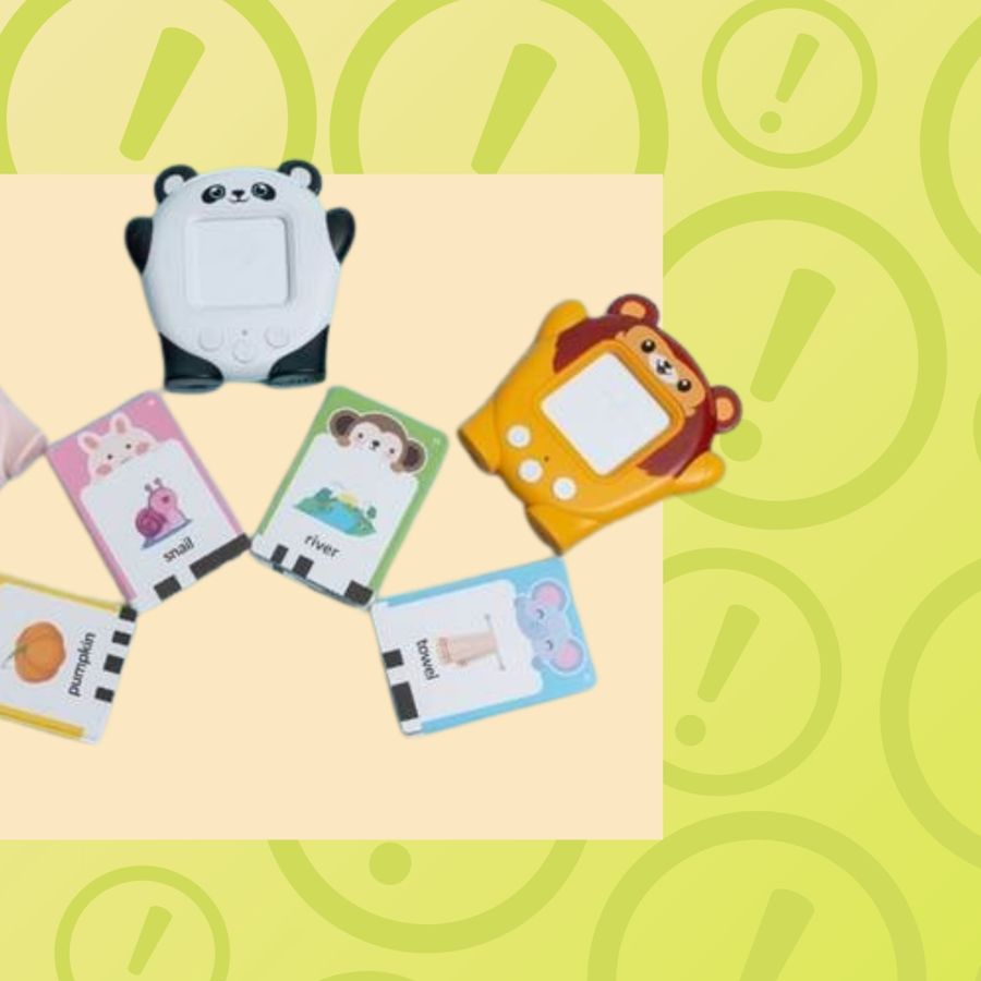 TheKiddoSpace Recalls Children's Flashcard Talking Toys Due To
