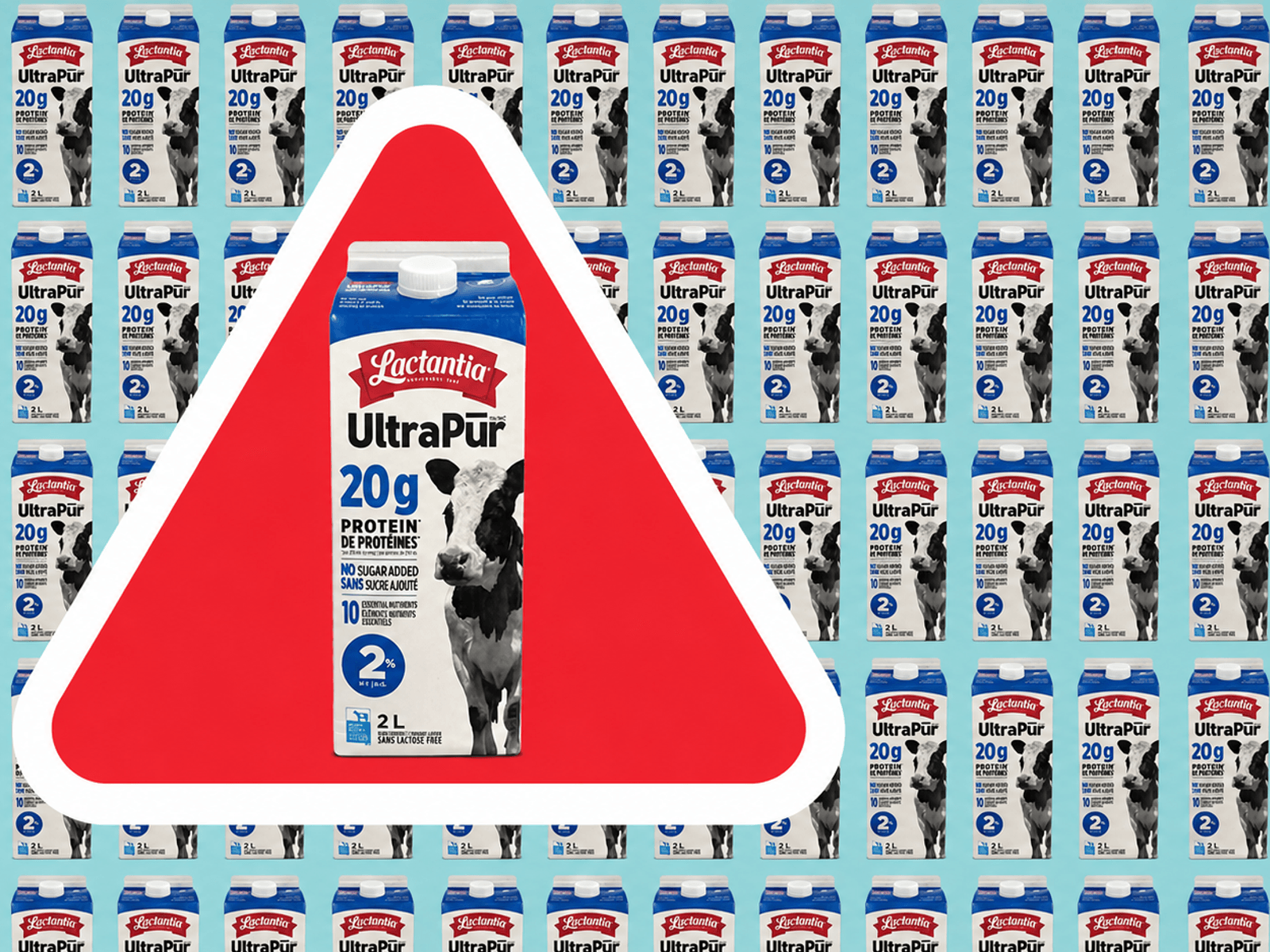 Lactantia brand UltraPūr 2% M.F. Lactose Free Dairy Product