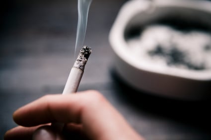 Caught smoking