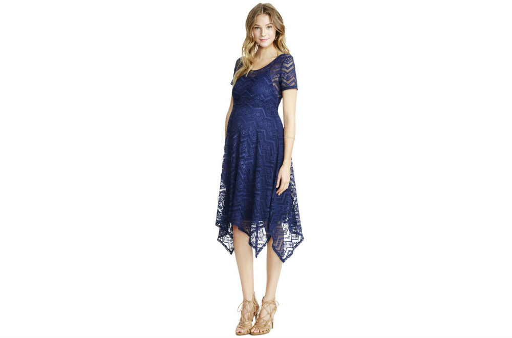 draped lace dress Asymmetric Draped Chiffon Mini Dress (French Lace) S / Beige main image 1
