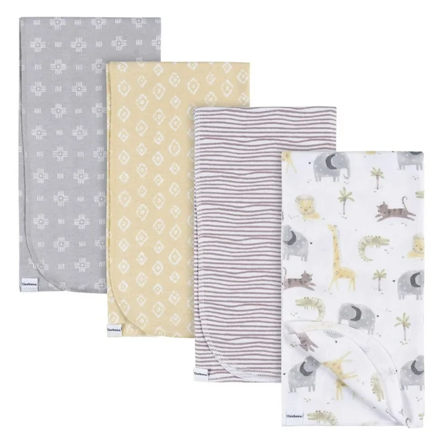Gerber flannel receiving blankets