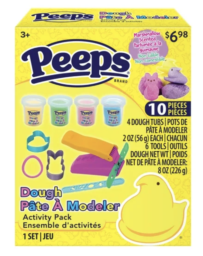 Peeps Dough 10-Piece Playset