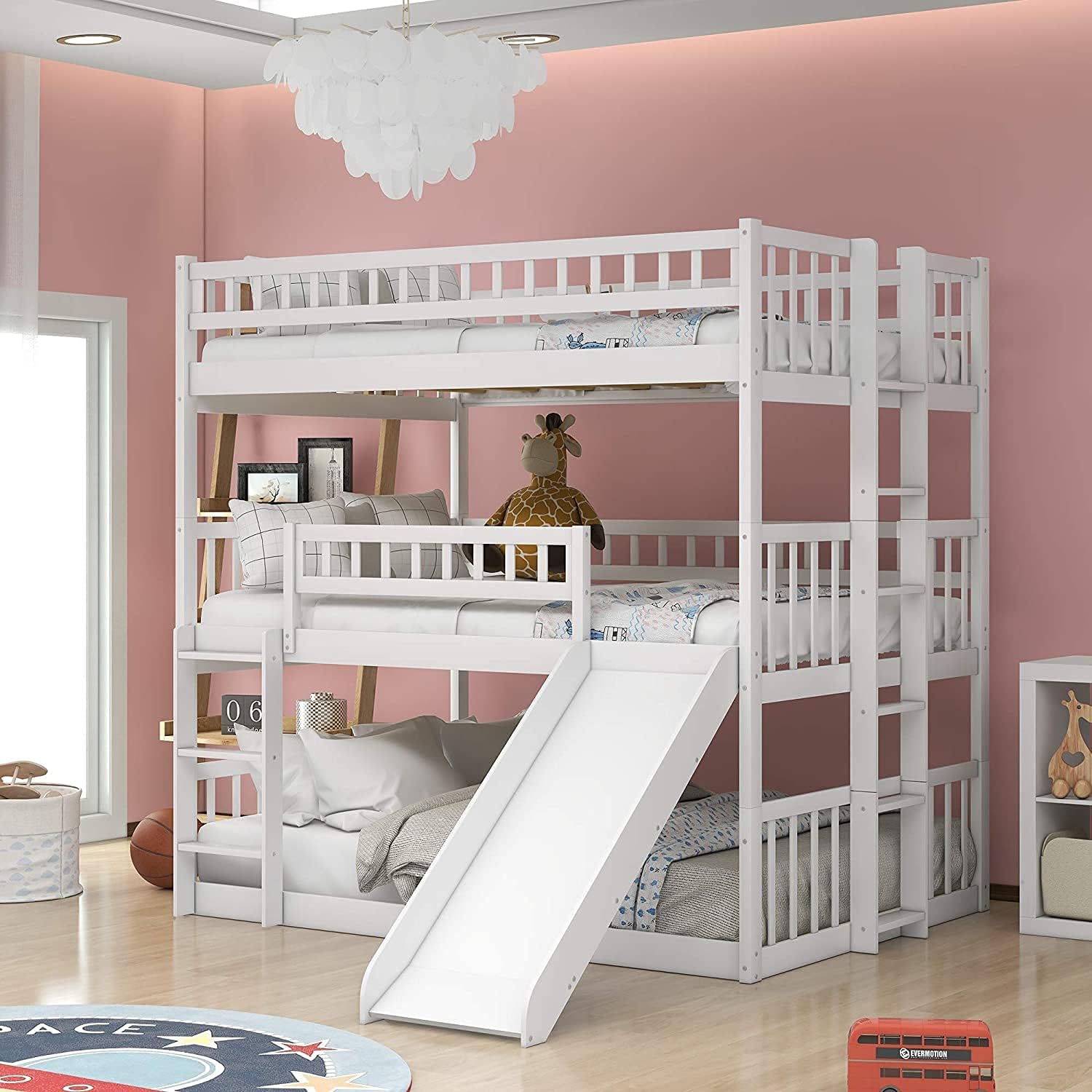 Bunk beds deals for 3 toddlers