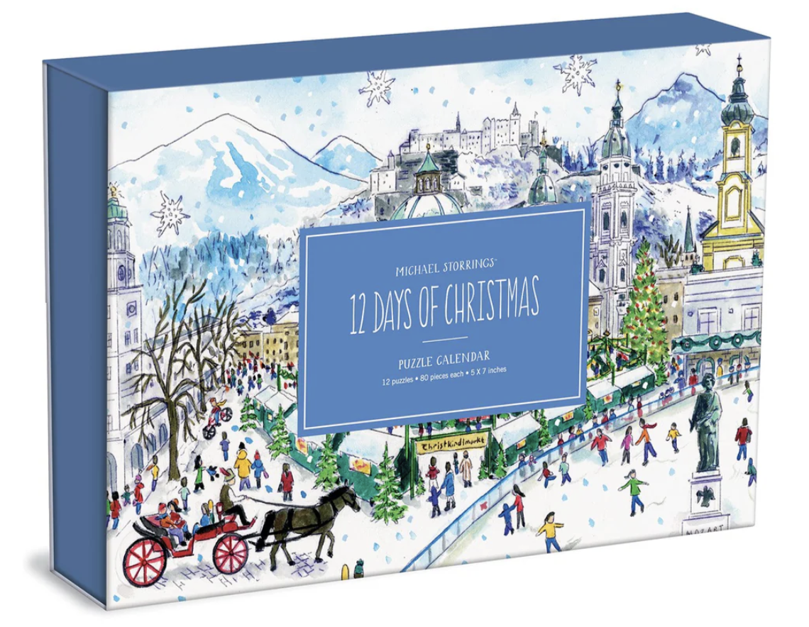 Michael Storrings 12 Days of Christmas Advent Puzzle Calendar
