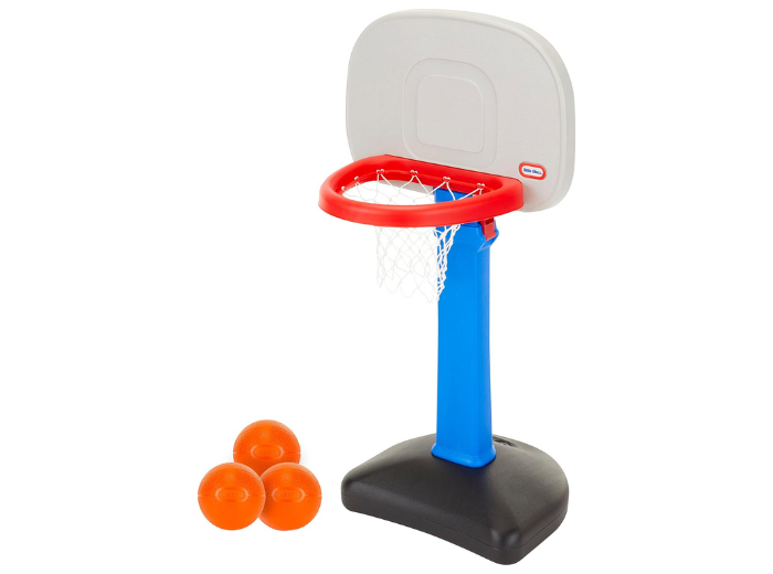 thumbnail image 2 of Little Tikes Toddler Easy Score Basketball Set, Adjustable Hoop, 3 2 of 12