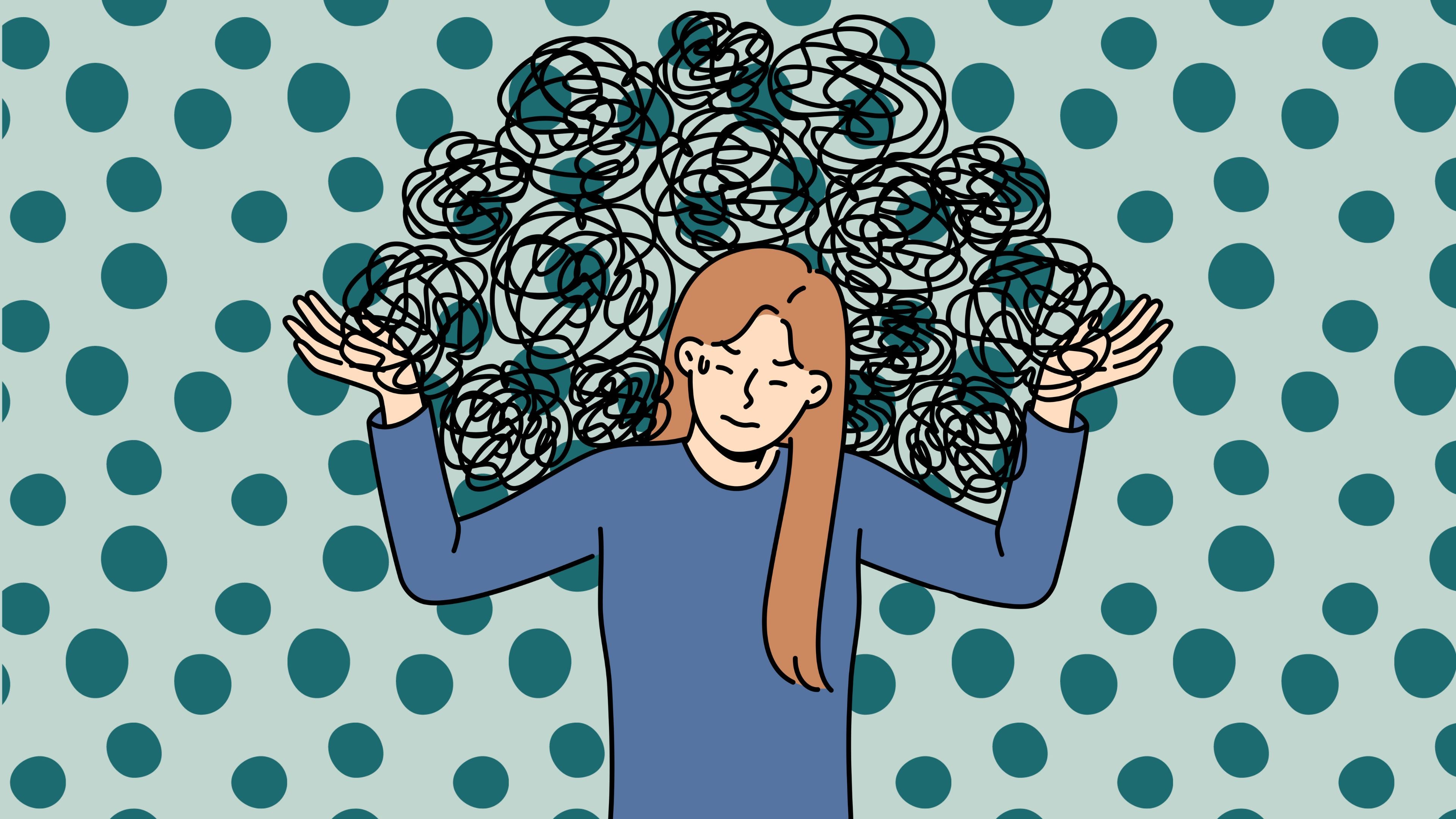 Illustration of mental load and overwhelm from endless maintenance tasks Illustration of mental load and overwhelm from endless maintenance tasks